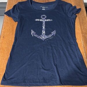 Tommy Hilfiger Dark Blue Anchor Tee